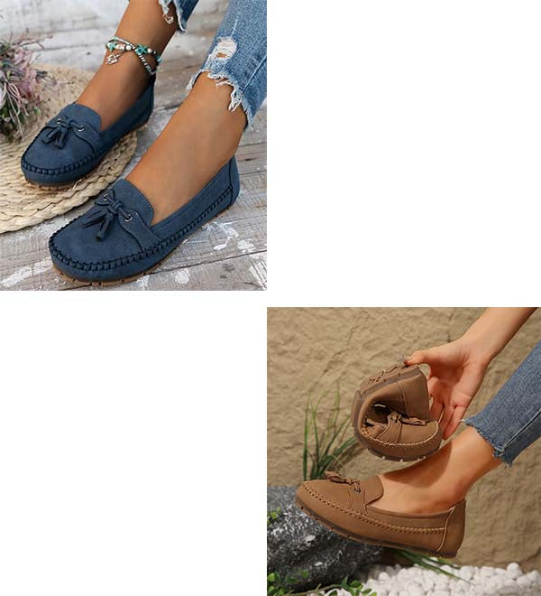Comfortable Soft Vintage-Style Loafers