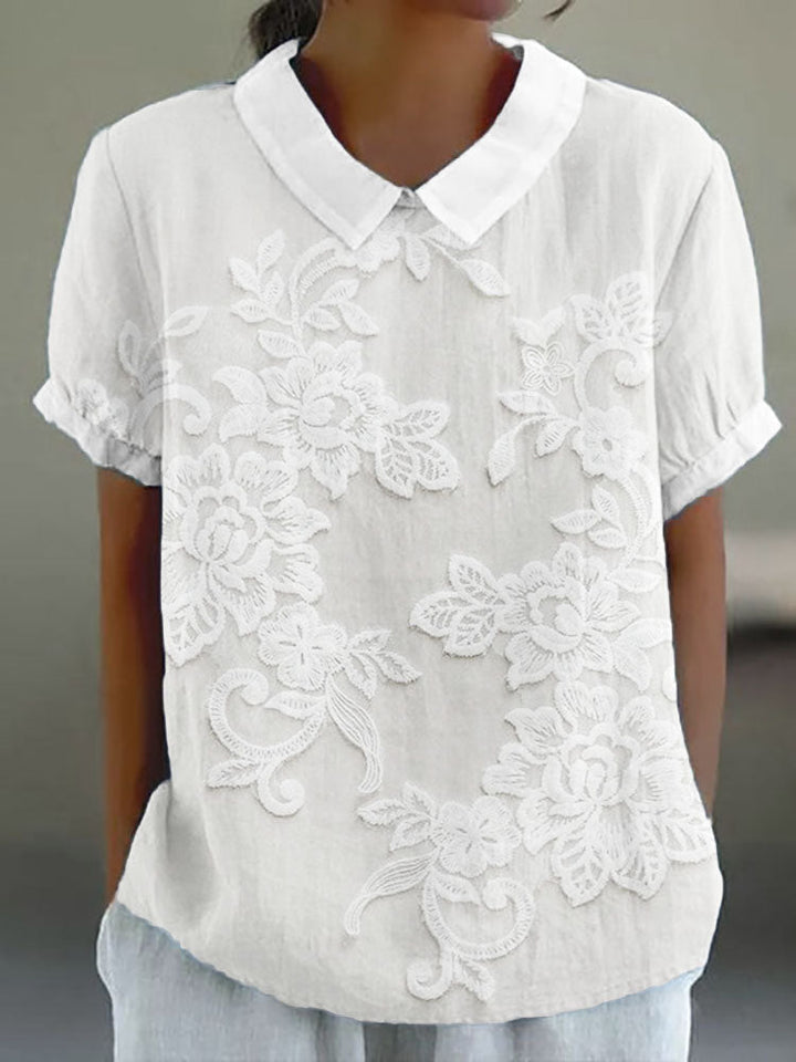 Clarette™ - Vintage Printed Shirt