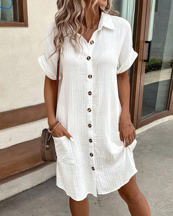 Emily™ - Stylish Polo Dress