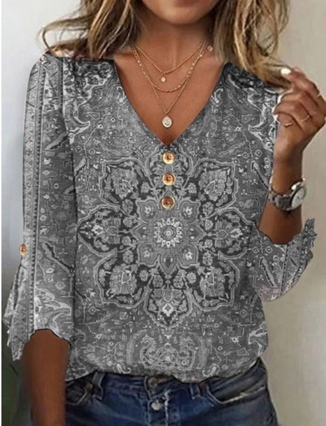 Karina™ - Vintage Boho Blouse