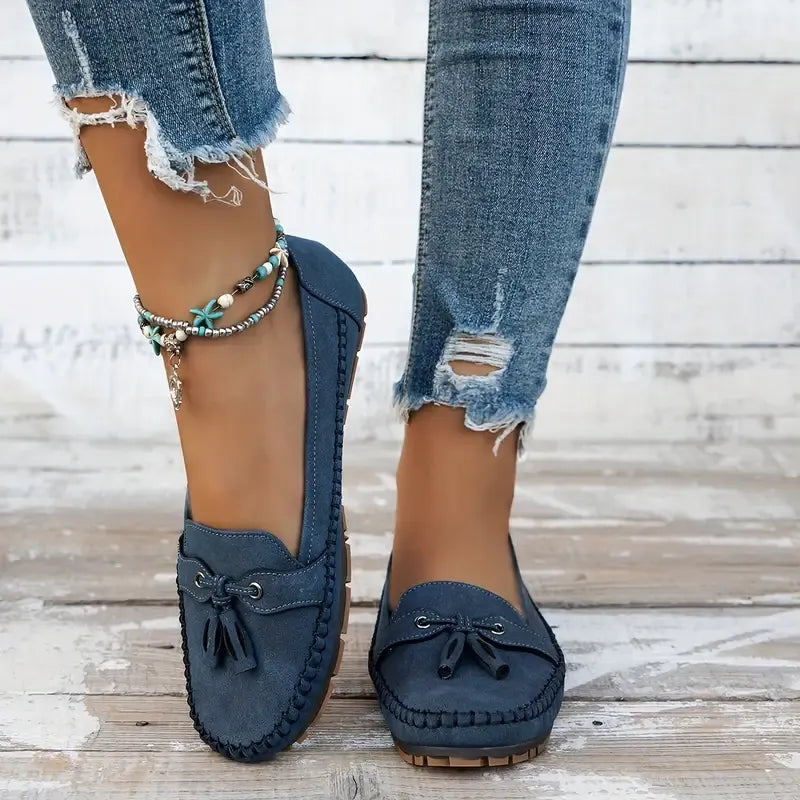 Comfortable Soft Vintage-Style Loafers
