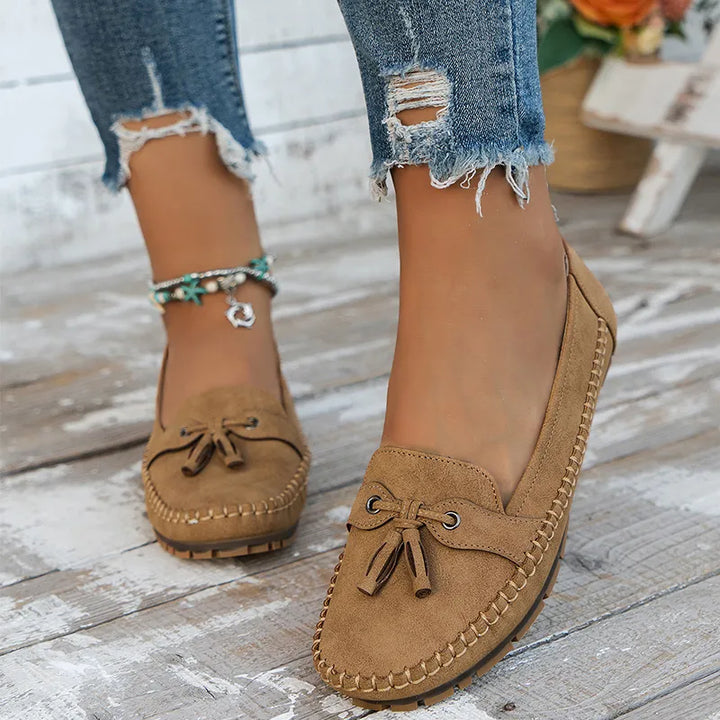 Comfortable Soft Vintage-Style Loafers