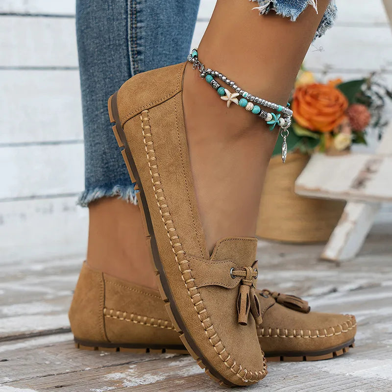 Comfortable Soft Vintage-Style Loafers
