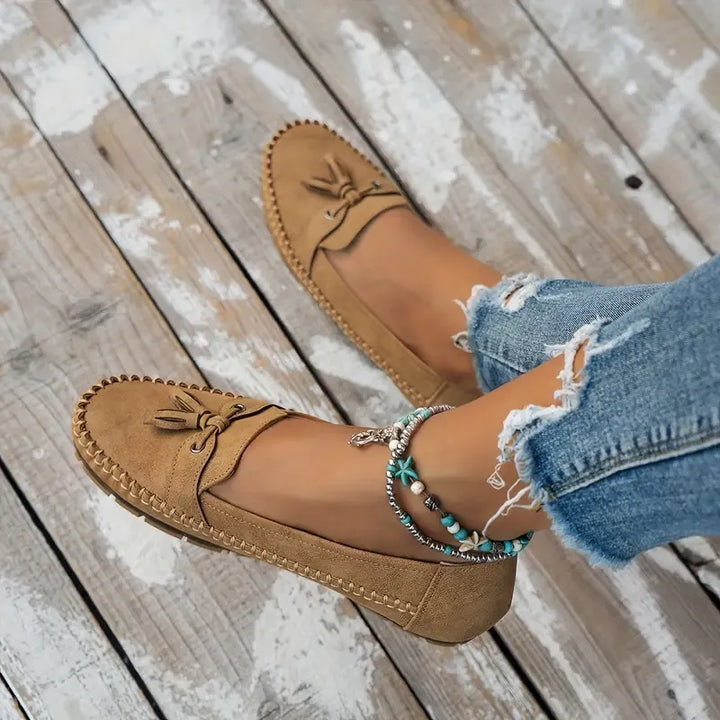 Comfortable Soft Vintage-Style Loafers